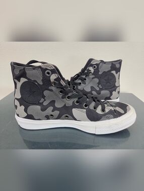 Converse Chuck Taylor All Star II Reflective Camo high-top sneakers black W9